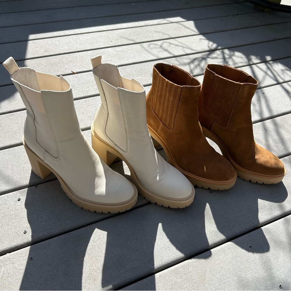 Bundle of 2 Size 10 Dolce Vita Leather Booties